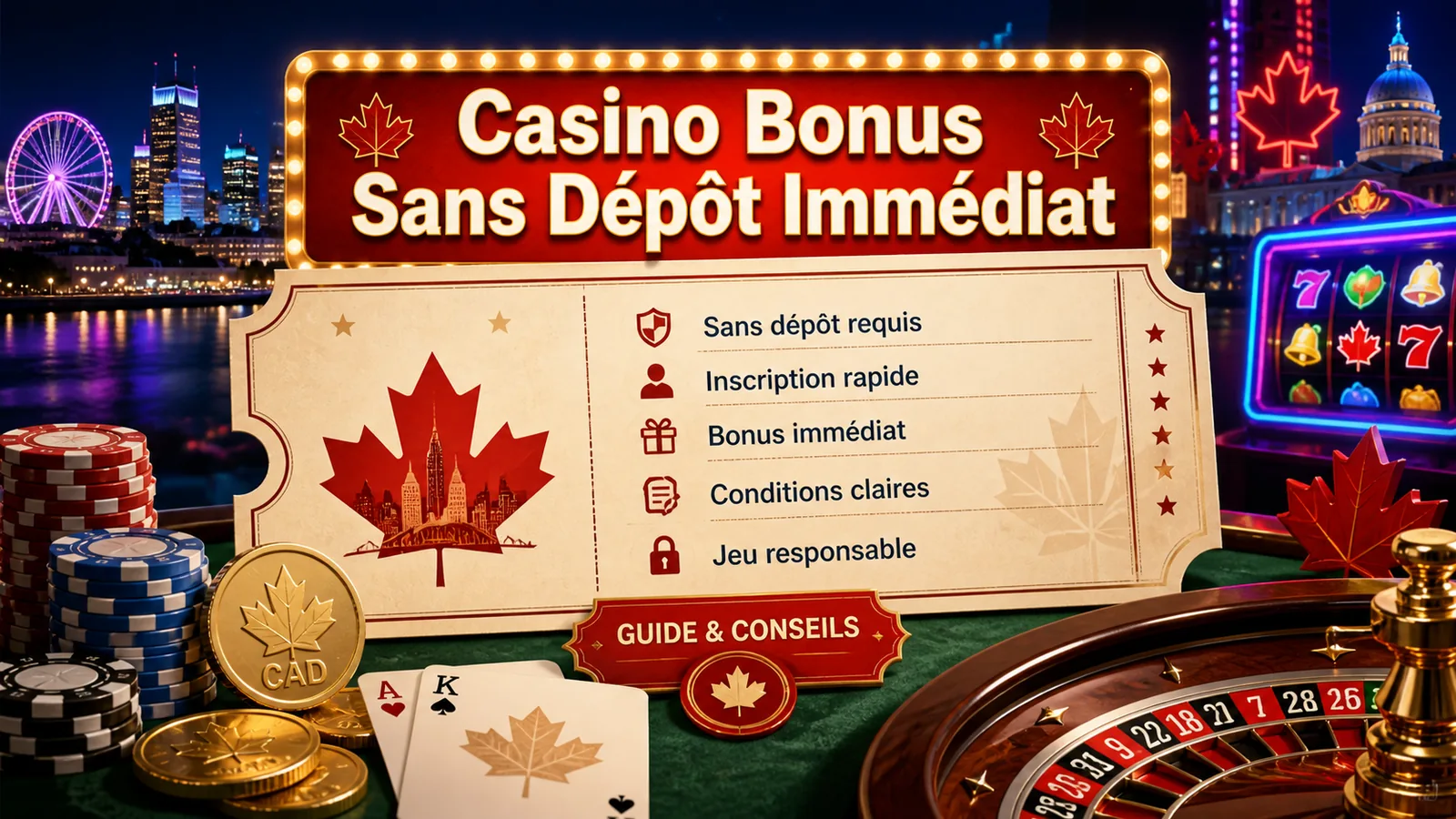 Casino bonus sans depot immediat content banner