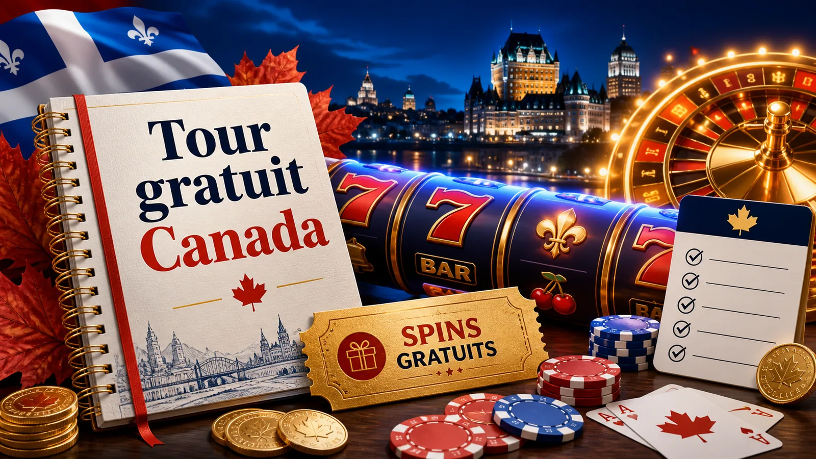 Casino tour gratuit sans depot Canada content banner